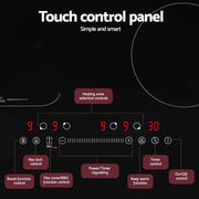 Devanti Induction Cooktop 60cm Electric Cooker by SportZone.co.nz
