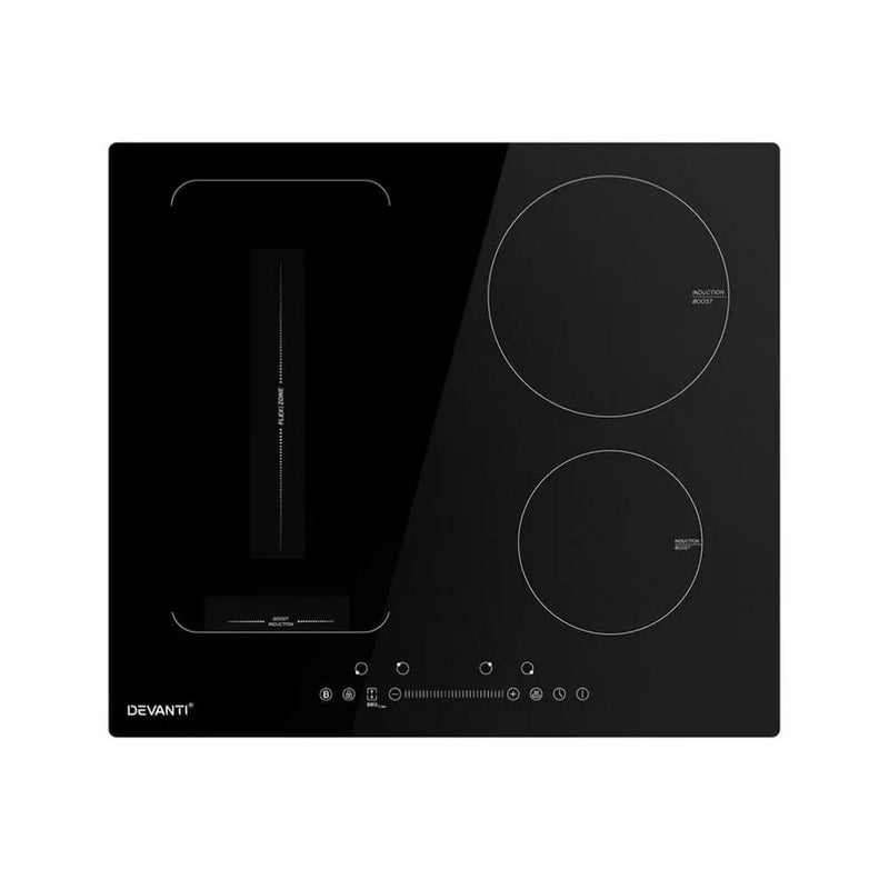 Devanti Induction Cooktop 60cm Electric Cooker by SportZone.co.nz