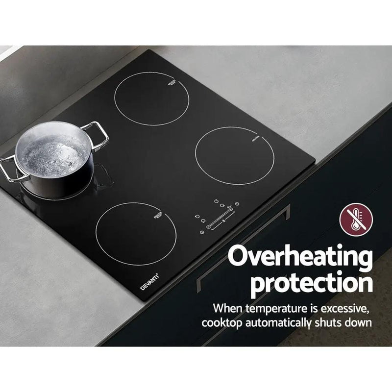 SportZone.co.nz Appliances > Kitchen Appliances > Cooktops & Stoves Devanti Induction Cooktop 60cm Electric Cooker Devanti Induction Cooktop 60cm Electric Cooker