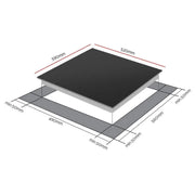 Devanti Induction Cooktop 60cm Electric Cooker by SportZone.co.nz