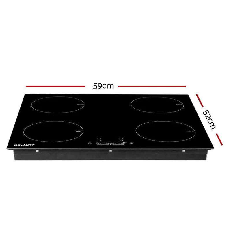 SportZone.co.nz Appliances > Kitchen Appliances > Cooktops & Stoves Devanti Induction Cooktop 60cm Electric Cooker Devanti Induction Cooktop 60cm Electric Cooker