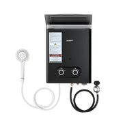 SportZone.co.nz Outdoor Recreation > Camping > Portable Toilets & Showers Devanti Portable Gas Water Heater LPG Powered System- Black Devanti Portable Gas Water Heater LPG Powered System- Black