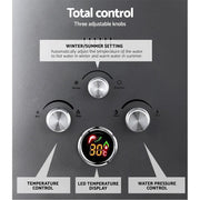 SportZone.co.nz Outdoor Recreation > Camping > Camping Appliances Devanti Portable Gas Water Heater LPG System Grey Devanti Portable Gas Water Heater LPG System Grey