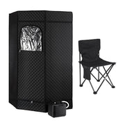 SportZone.co.nz Appliances > Kitchen Appliances > Speciality Appliances Devanti Portable Steam Sauna Tent 1000W 3L Steamer Pot Full Body Home SPA Timer Devanti Portable Steam Sauna Tent 1000W 3L Steamer Pot Full Body Home SPA Timer