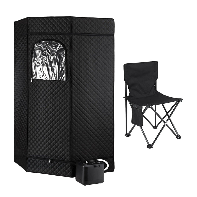 SportZone.co.nz Appliances > Kitchen Appliances > Speciality Appliances Devanti Portable Steam Sauna Tent 1000W 3L Steamer Pot Full Body Home SPA Timer Devanti Portable Steam Sauna Tent 1000W 3L Steamer Pot Full Body Home SPA Timer