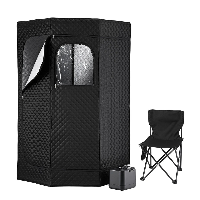 SportZone.co.nz Appliances > Kitchen Appliances > Speciality Appliances Devanti Portable Steam Sauna Tent 1000W 3L Steamer Pot Full Body Home SPA Timer Devanti Portable Steam Sauna Tent 1000W 3L Steamer Pot Full Body Home SPA Timer