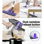 SportZone.co.nz Appliances > Vacuum Cleaners Devanti Stick Vacuum Cleaner Handheld Corded 450W Purple Devanti Stick Vacuum Cleaner Handheld Corded 450W Purple