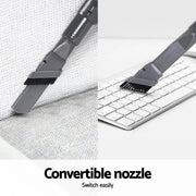 Devanti Stick Vacuum Cleaner Handheld Corded 450W Red by SportZone.co.nz