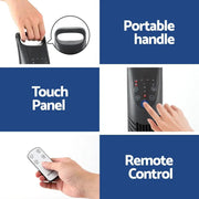 SportZone.co.nz Appliances > Fans > Ceiling Fans Devanti Tower Fan Oscillating 3 Speeds with Remote 91cm Devanti Tower Fan Oscillating 3 Speeds with Remote 91cm