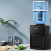 SportZone.co.nz Appliances > Kitchen Appliances > Water Dispensers Devanti Water Cooler Dispenser 22L Bench Top Chiller Purifier Filter Hot Cold Black Devanti Water Cooler Dispenser 22L Bench Top Chiller Purifier Filter Hot Cold Black