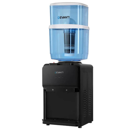 SportZone.co.nz Appliances > Kitchen Appliances > Water Dispensers Devanti Water Cooler Dispenser Bench Top 22L Black Devanti Water Cooler Dispenser Bench Top 22L Black