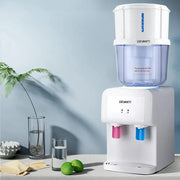 SportZone.co.nz Appliances > Kitchen Appliances Devanti Bench Top Water Cooler Dispenser With Hot And Cold Water Devanti Bench Top Water Cooler Dispenser Hot Cold