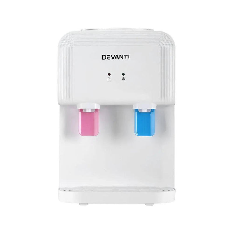 SportZone.co.nz Appliances > Kitchen Appliances Devanti Water Cooler Dispenser Bench Top White Devanti Water Cooler Dispenser Bench Top White
