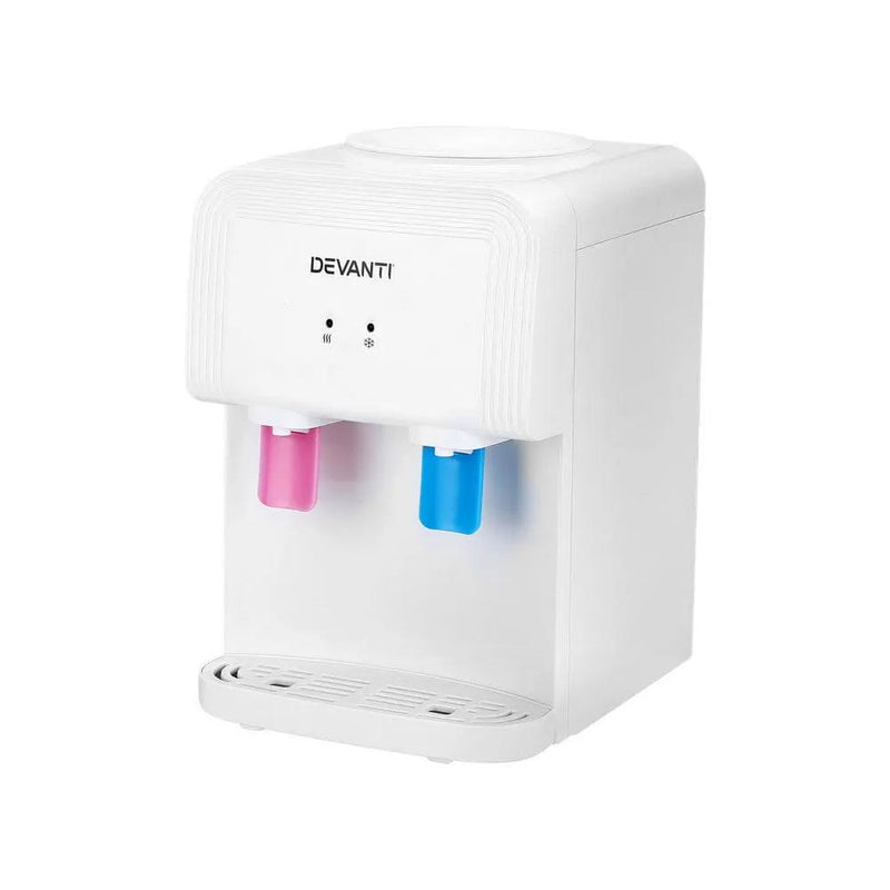 SportZone.co.nz Appliances > Kitchen Appliances Devanti Water Cooler Dispenser Bench Top White Devanti Water Cooler Dispenser Bench Top White