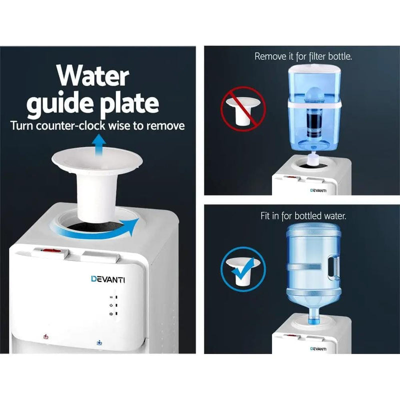 SportZone.co.nz Appliances > Kitchen Appliances > Water Dispensers Devanti 22L Water Cooler Dispenser With Stand White Devanti 22L Water Cooler Dispenser with Stand White