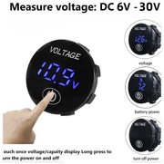LED Digital Display DC 12V-24 Car SUV Panel Voltmeter by salelink.co.nz
