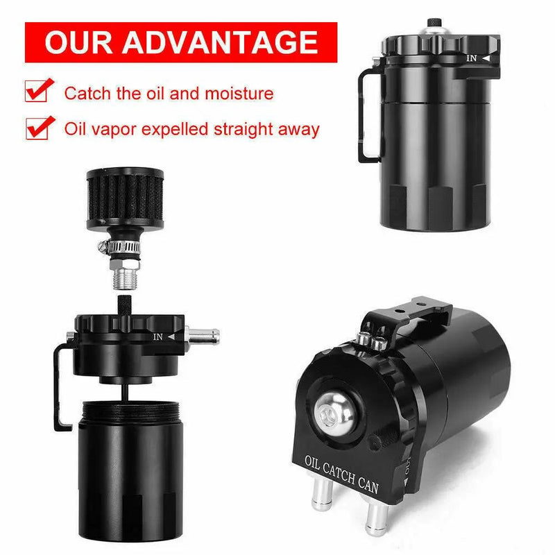 Oil Catch Can with Breather 300ml by salelink.co.nz