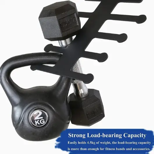 Resistance Rack Band Storage Hanger Gym Equipment Organizer Pull Up Bands Jump Ropes, Storage Rack by salelink.co.nz