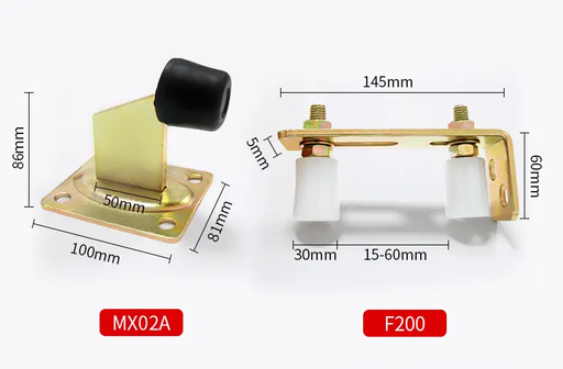 Sliding Gate Opener, Home Security Door Lock, Gear Hardware Kit by salelink.co.nz