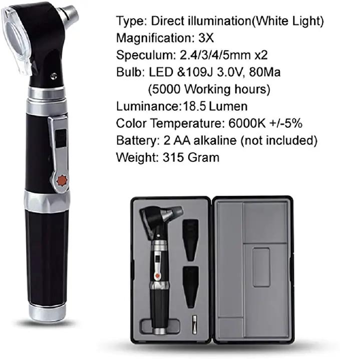 Magnification Diagnostic Ear Scope with LED Direct Illumination Light by salelink.co.nz
