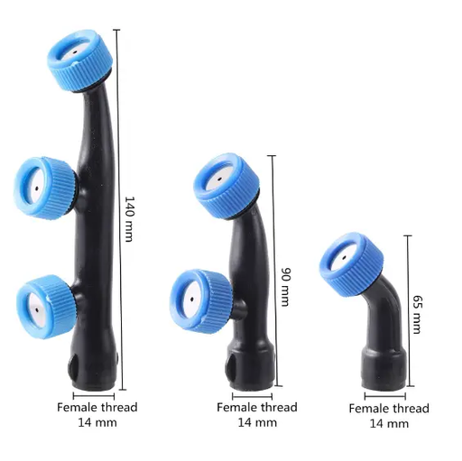 Sprayer Nozzle 1 2 3 Nozzle Head Garden Agriculture Greenhouse Irrigation Misting Nozzles by salelink.co.nz
