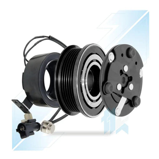 SC90V 6PK 98 mm 12V auto ac compressor clutch for Ford Focus X type Mondeo 1113006 XS4H-19D629-AA by JBH AUTO PARTS