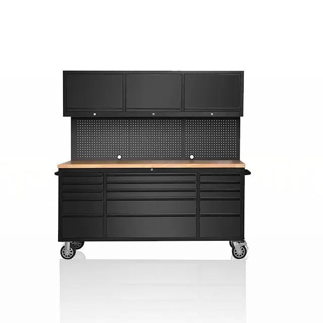 72 Inch 18 Drawers black Tool Chest workbench by Kiwi Grab