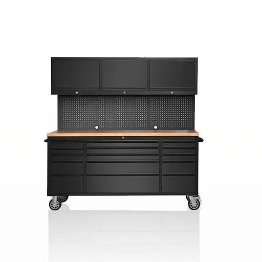 Kiwi Grab Kiwi Grab 72 Inch 18 Drawers black Tool Chest workbench 72 Inch 18 Drawers black Tool Chest workbench