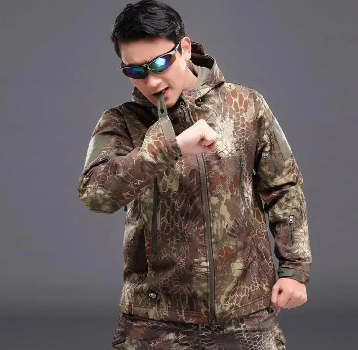 TAD Softshell Outdoor Jacket, Waterproof 3-in-1 Camouflage by Mead's Supply & Equipment Outfitters limited