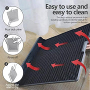 Puppy Dog Potty Tray Dog Training Toilet - L by dealonline.co.nz