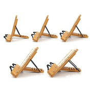 Bamboo Tablet iPad Cookbook Stand Holder Rack by salelink.co.nz