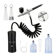 Airbrush Kit with Compressor Wireless Rechargeable by salelink.co.nz