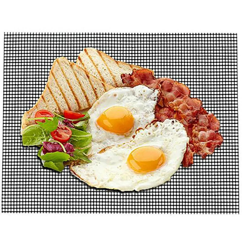 30X40cm Cooking Liner Grill Mat Non-Stick Mesh Mat Sheet Mintiml BBQ Grill by salelink.co.nz