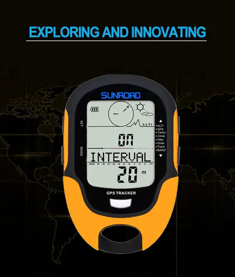 SUNROAD Handheld GPS Outdoor Altimeter and Compass by Mead's Supply & Equipment Outfitters limited