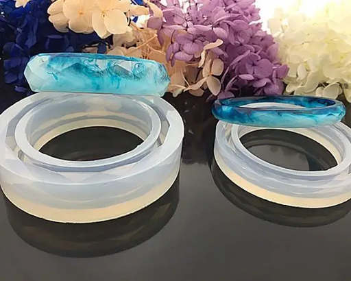 Bracelet Moulds - Diamond-Shaped Surface by Resin Art NZ