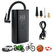 Wireless Digital Tire Inflator Air Pump with LED Light & LCD Display, 150PSI Portable Air Compressor by Habicare