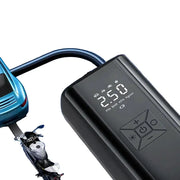 Wireless Digital Tire Inflator Air Pump with LED Light & LCD Display, 150PSI Portable Air Compressor by Habicare