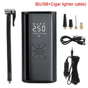 Wireless Digital Tire Inflator Air Pump with LED Light & LCD Display, 150PSI Portable Air Compressor by Habicare