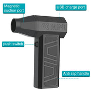 Wireless Digital Tire Inflator Air Pump with LED Light & LCD Display, 150PSI Portable Air Compressor by Habicare