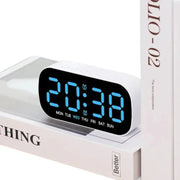 Digital Alarm Clock – USB Powered LED (different colours available) by Habicare