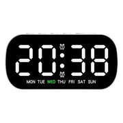 Digital Alarm Clock – USB Powered LED (different colours available) by Habicare