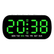 Digital Alarm Clock – USB Powered LED (different colours available) by Habicare