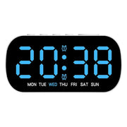 Digital Alarm Clock – USB Powered LED (different colours available) by Habicare