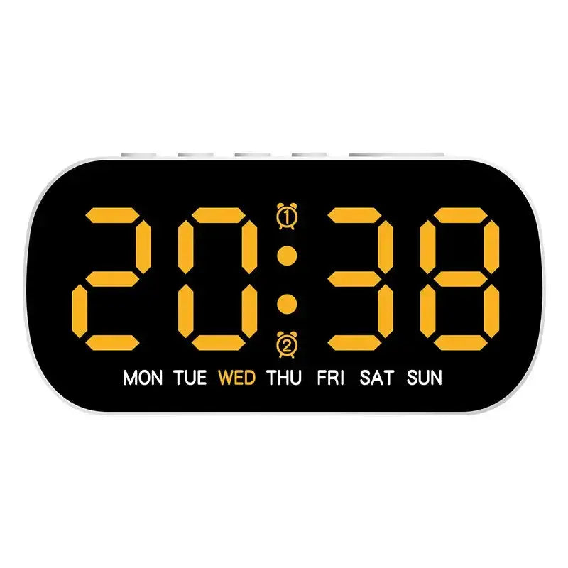 Digital Alarm Clock – USB Powered LED (different colours available) by Habicare