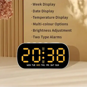 Digital Alarm Clock – USB Powered LED (different colours available) by Habicare