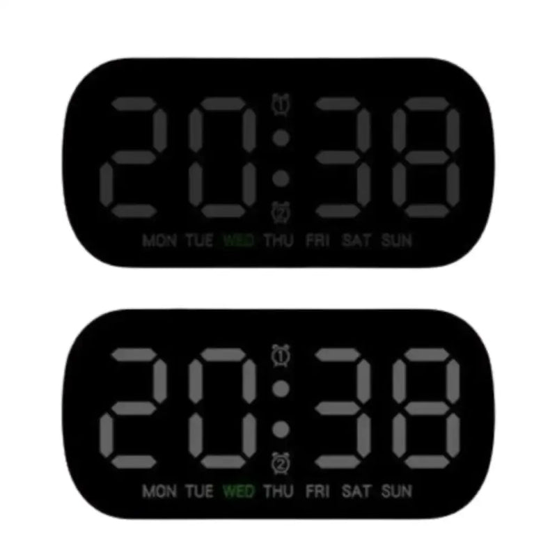 Digital Alarm Clock – USB Powered LED (different colours available) by Habicare