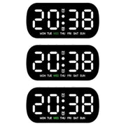 Digital Alarm Clock – USB Powered LED (different colours available) by Habicare