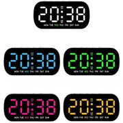 Digital Alarm Clock – USB Powered LED (different colours available) by Habicare