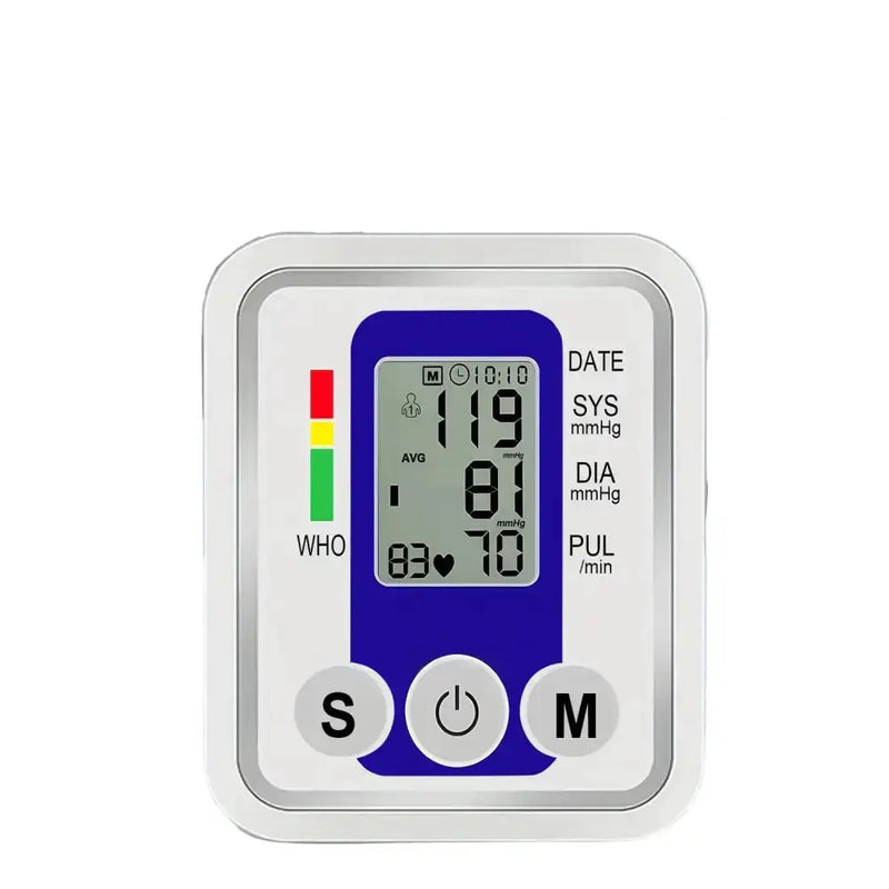 Digital Arm Blood Pressure Test Kit – Automatic BP & Heart Rate Monitor by Habicare