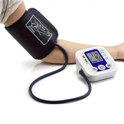 Digital Arm Blood Pressure Test Kit – Automatic BP & Heart Rate Monitor by Habicare